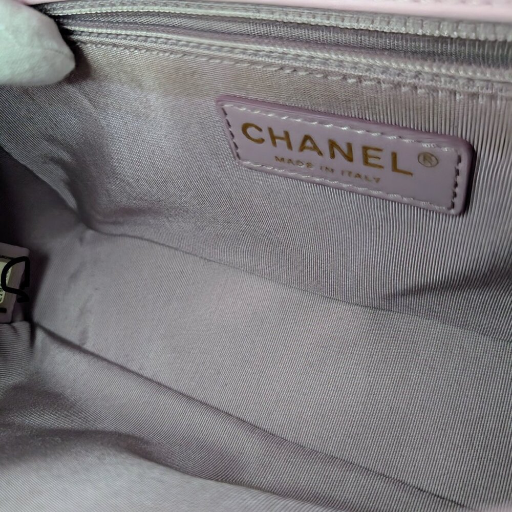 Chanel Light Pink Rose Mademoiselle Mini Rectangular Classic Flap Bag - Picture 11 of 16